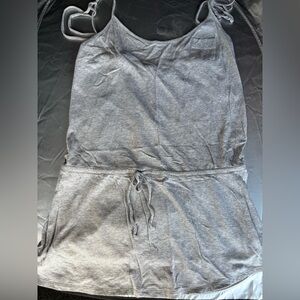 Xhilaration Heather Gray Shorts Romper